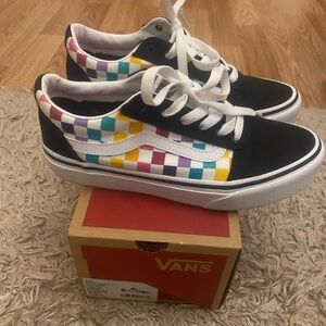 Vans Black and White Old Skool Sneakers